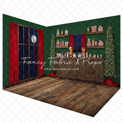 Evergreen Gingerbread Kitchen With A View - Room