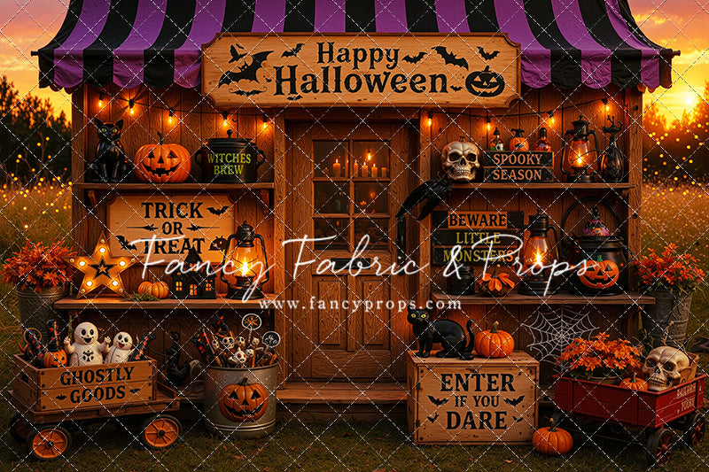 Haunted Harvest Stand - with Sweep Option