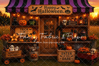 Haunted Harvest Stand - with Sweep Option