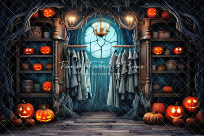 Haunted Wardrobe -Grey Floor - With Sweep Option