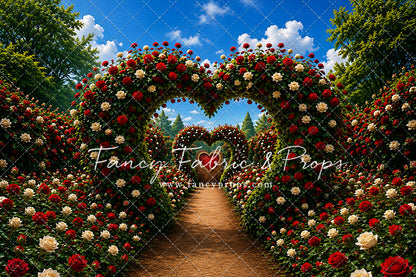 Heart Shaped Garden - With Sweep Option