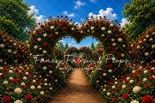 Heart Shaped Garden - With Sweep Option