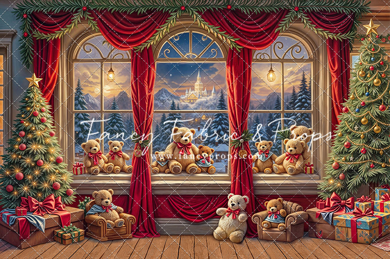 Holiday Bear Haven - with Sweep Option