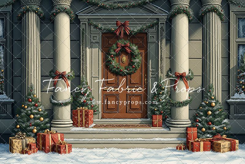 Holiday Manor Entryway - With Sweep Option