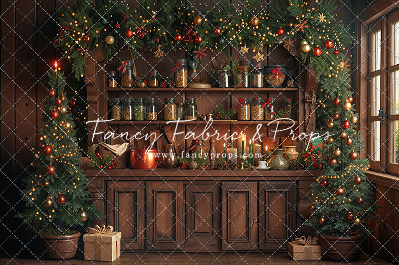 Holiday Pantry Kitchen - With Sweep Option