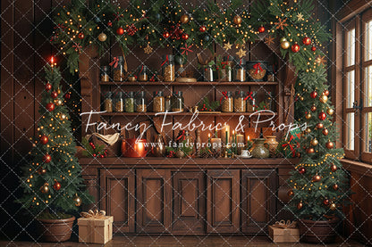 Holiday Pantry Kitchen - With Sweep Option