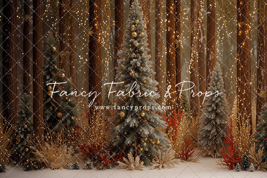 Holly & Pine Forest - With Sweep Option