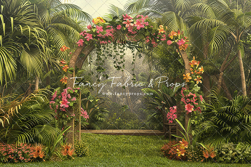 Island Bloom Arch - With Sweep Option