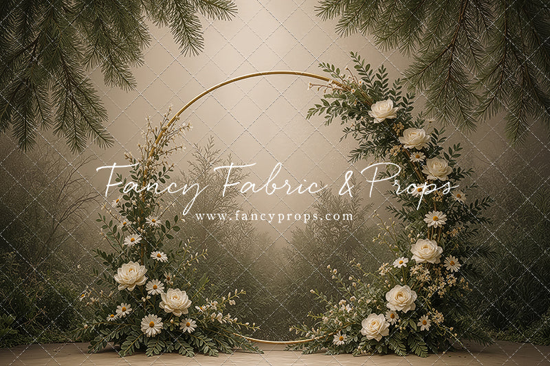 Ivory Arch Garden - With Sweep Option (Copy)