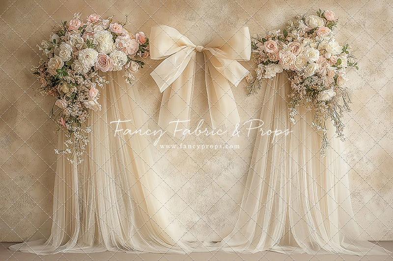 Ivory Bow Harmony  - With Sweep Option