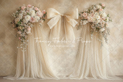 Ivory Bow Harmony  - With Sweep Option