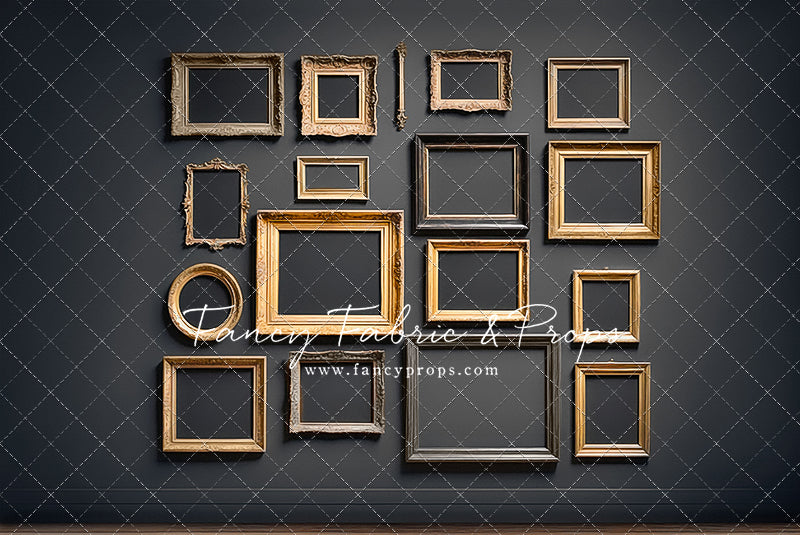 Jewel Frames - Gray - With Sweep Option