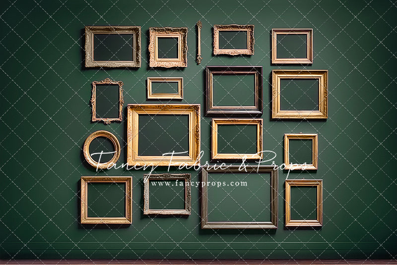Jewel Frames - Green - With Sweep Option