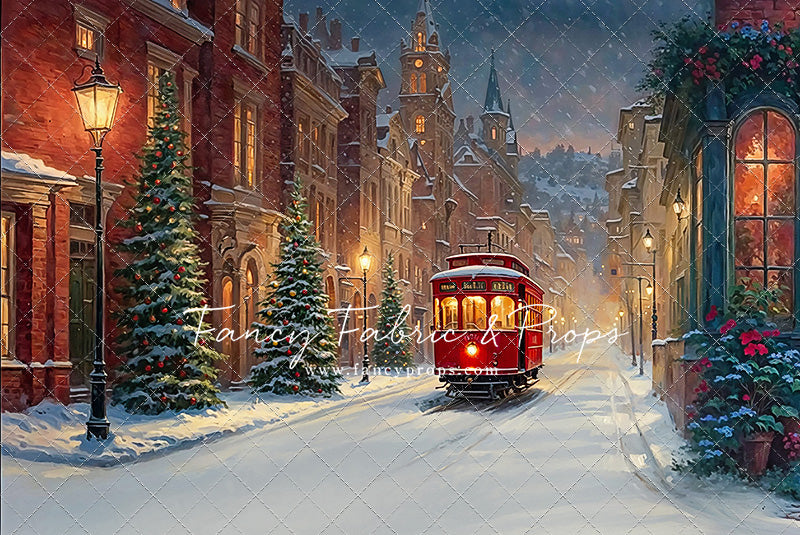 Jingle Bell Trolley - with Sweep Option