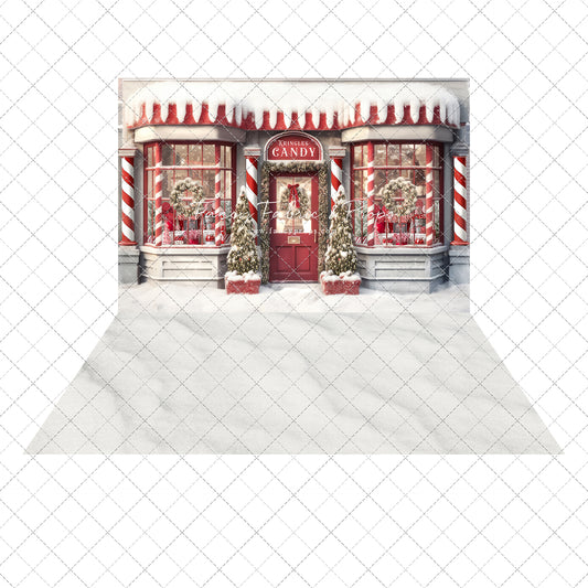 Kringles Candy Store Town 2pc Set