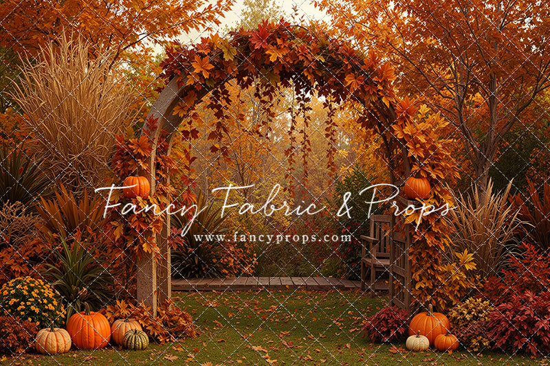 Leaves of Gold Garden - With Sweep Option