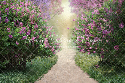 Lilac Garden Path - With Sweep Option