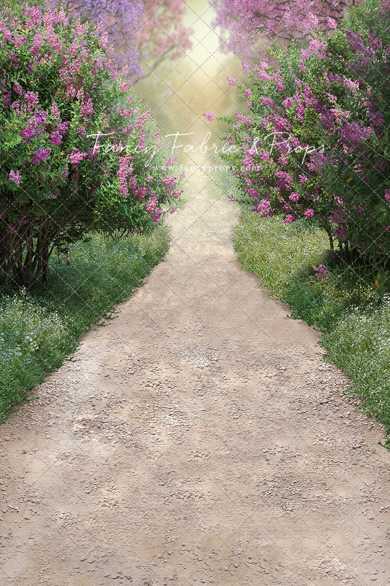 Lilac Garden Path - With Sweep Option