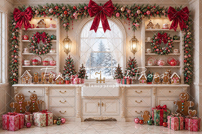 RTS Little Gingerbread Bakery - 12x8 Value Luxe - Perfect - 65% Off
