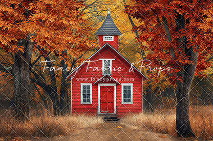 Little Red Schoolhouse - With Sweep Option