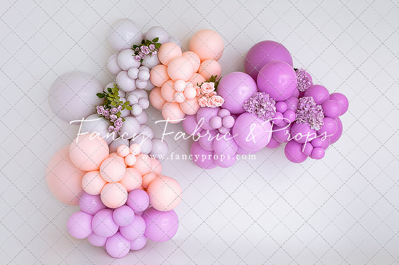 Pretty Magenta Magic Balloon Arch