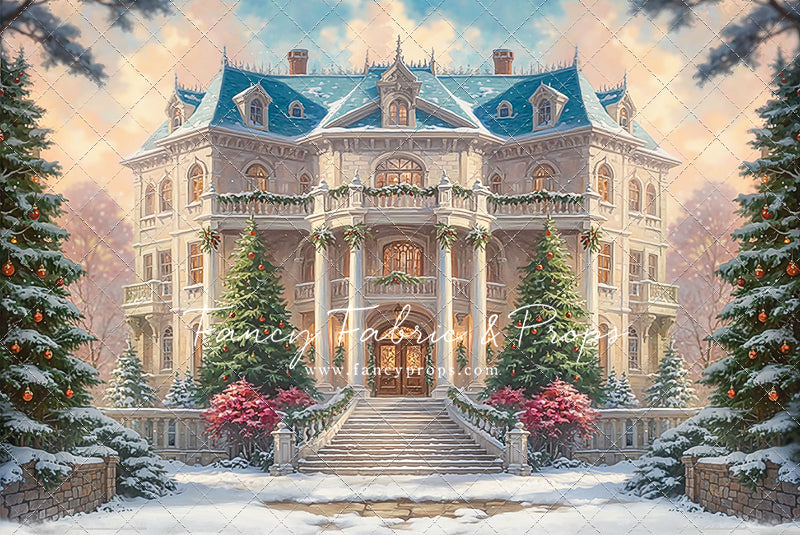 Majestic Christmas Manor - With Sweep Option