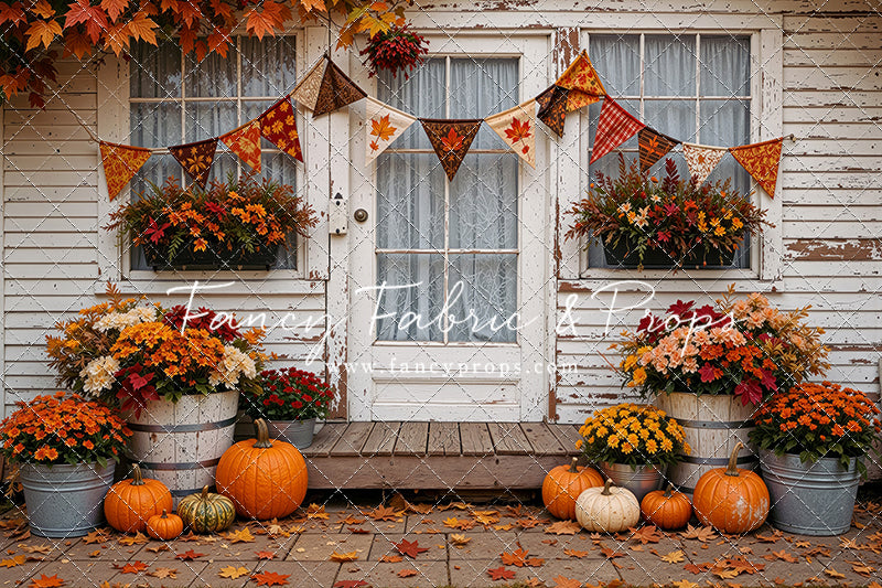 Maple Leaf Porch - With Sweep Option