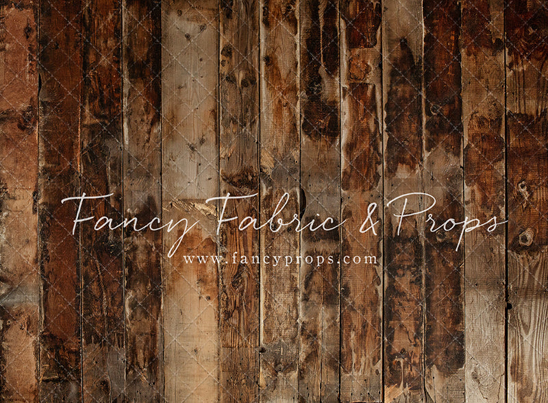 RTS Marsha Wood Planks - 12x8' Wrinkle-Free Fabric - Perfect - 60% Off