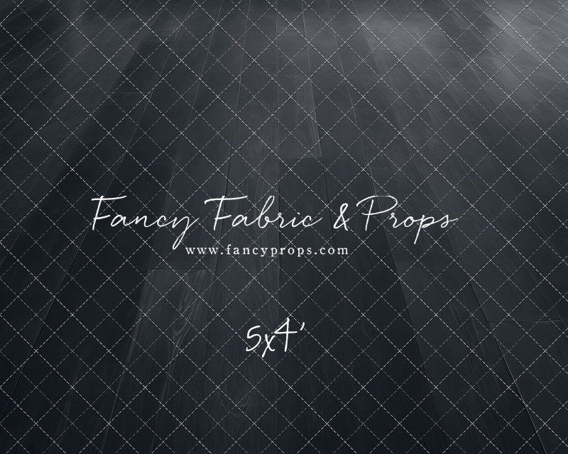 Modern Midnight Planks Mat Floor