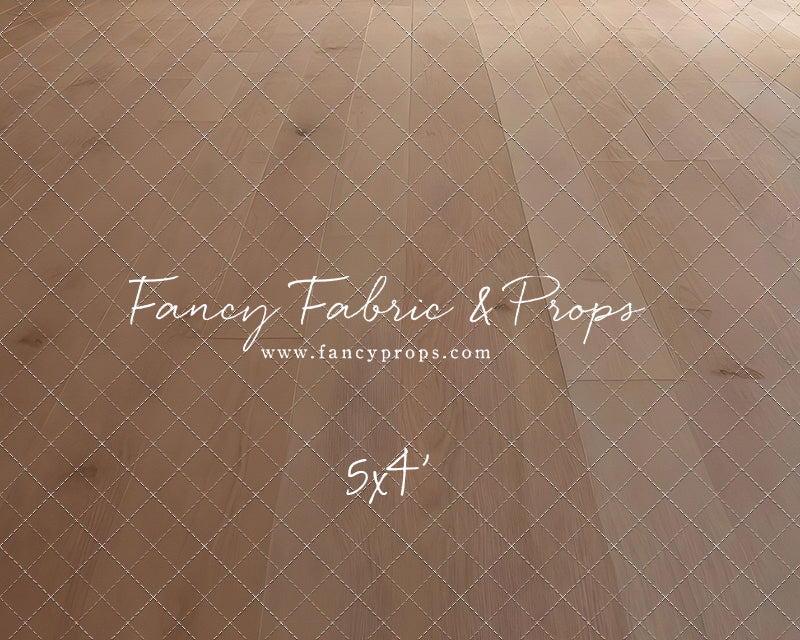 Soft Tan Wood Mat Floor