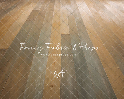 Warm Rustic Wood Mat Floor