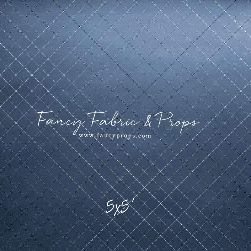 Blue Smooth Mat Floor