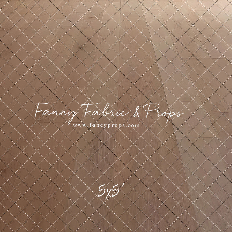 Soft Tan Wood Mat Floor