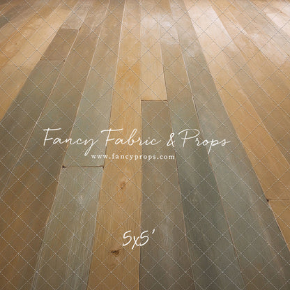 Warm Rustic Wood Mat Floor