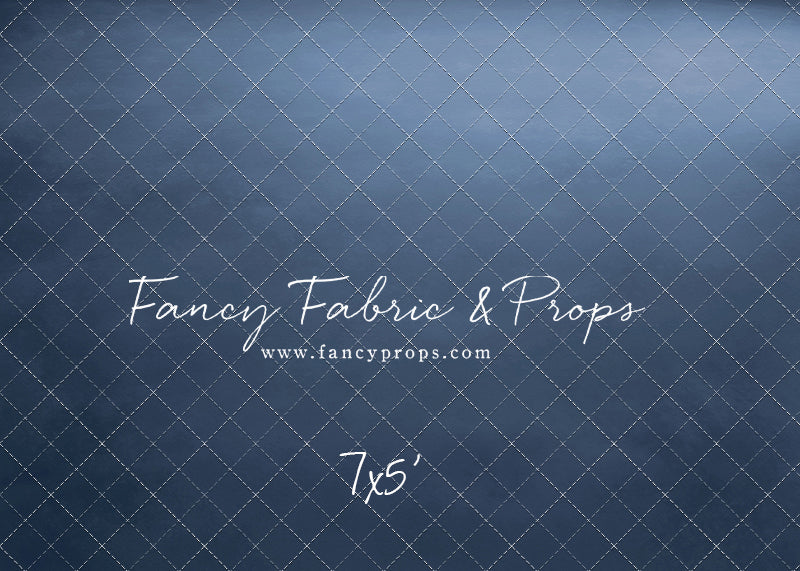 Blue Smooth Mat Floor