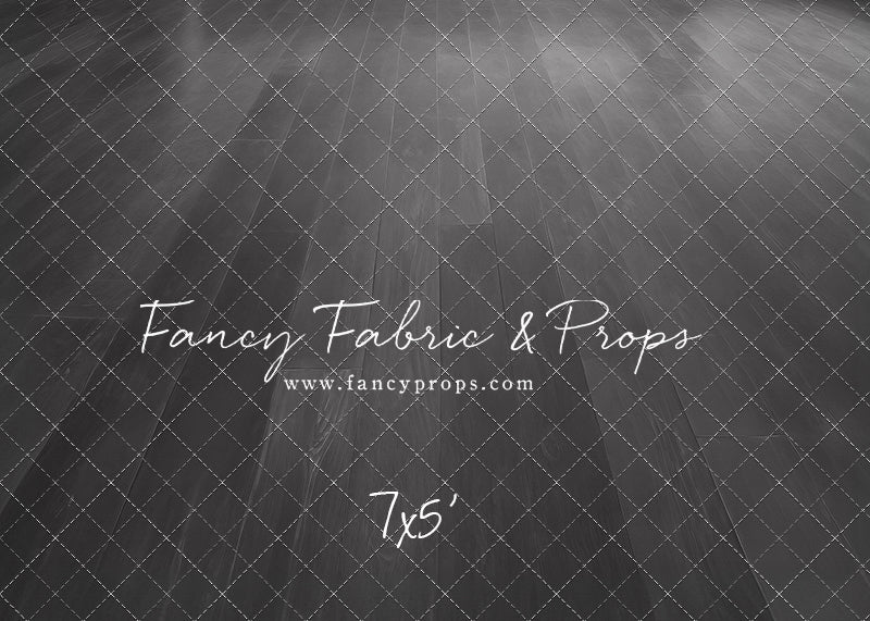 Gothic Charcoal Planks Mat Floor