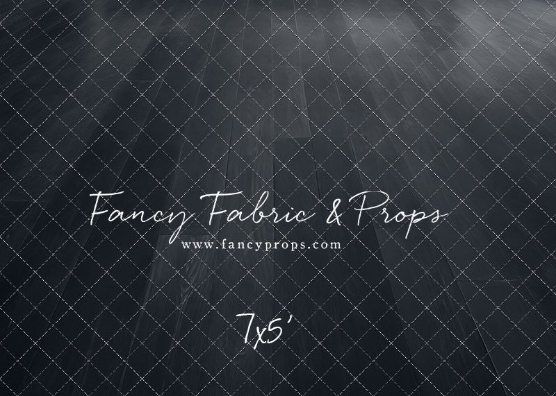 Modern Midnight Planks Mat Floor