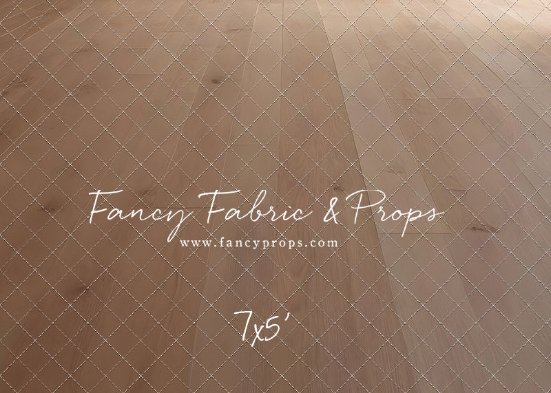 Soft Tan Wood Mat Floor