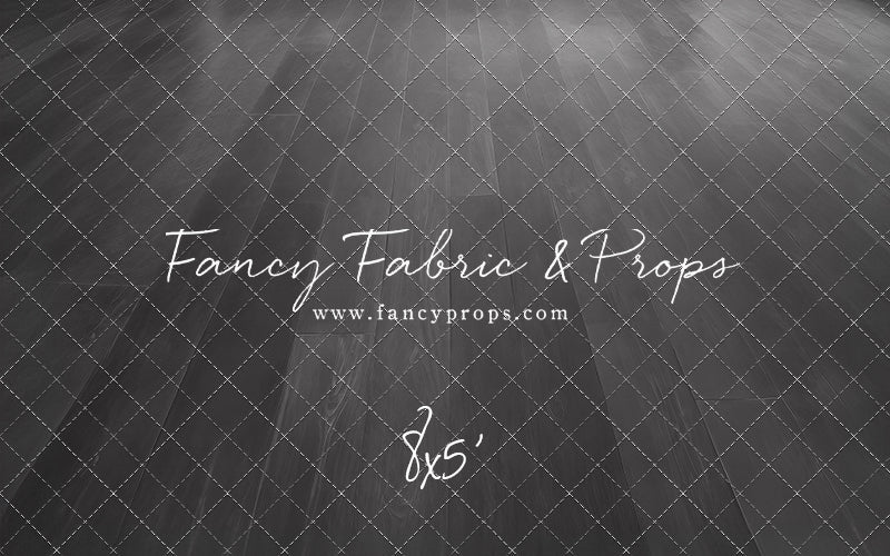 Gothic Charcoal Planks Mat Floor