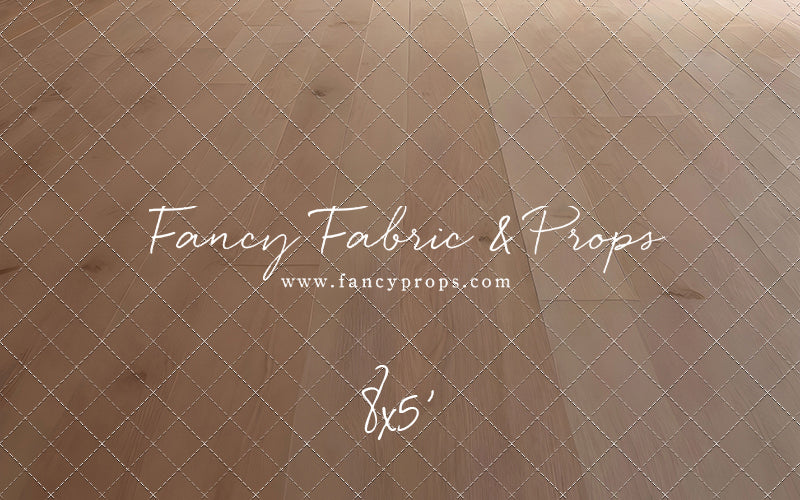 Soft Tan Wood Mat Floor