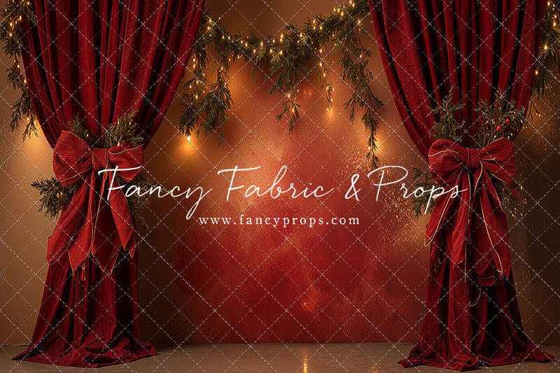 Merry Christmas Curtain Call - With Sweep Option