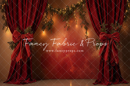 Merry Christmas Curtain Call - With Sweep Option