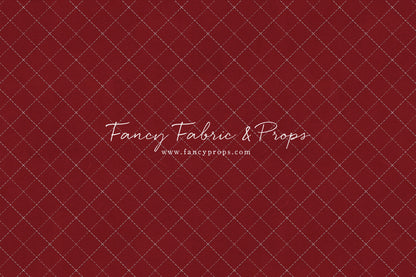 Merry Mansion Rug- Red - Mat Floor