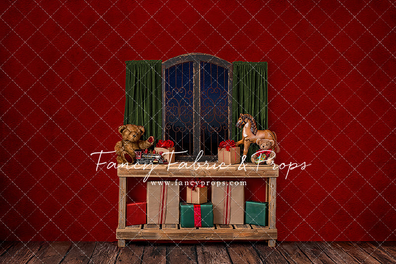 Merry Workshop Window