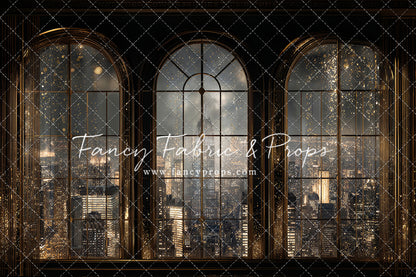 Midnight Skyline Ballroom - with Sweep Option