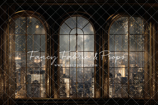 Midnight Skyline Ballroom - with Sweep Option