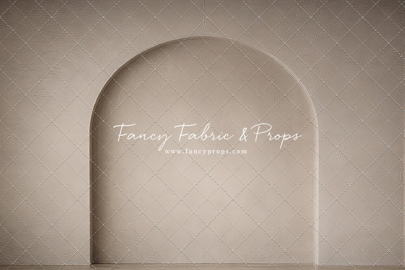 Minimalist Taupe Arch - With Sweep Option