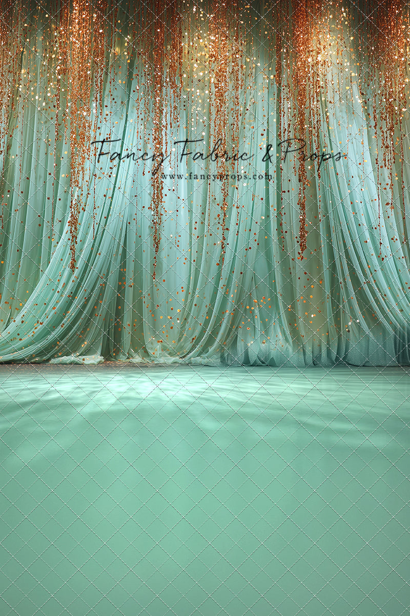 Mint Curtain - With Sweep Option