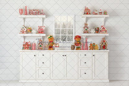 Classic Gingerbread Kitchen