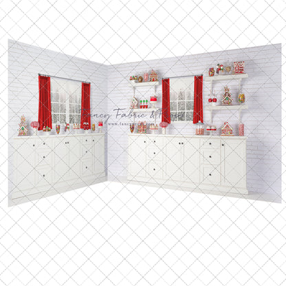 Mrs. Claus Sweet Kitchen 2pc Room